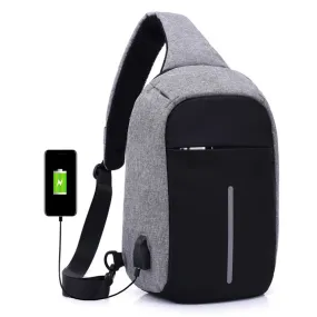 2018 New Arrival Crossbody Bags Men Anti-Theft Chest Pack Summer Short Trip Messengers Bag Water