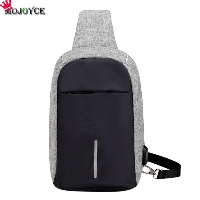 2018 New Arrival Crossbody Bags Men Anti-Theft Chest Pack Summer Short Trip Messengers Bag Water