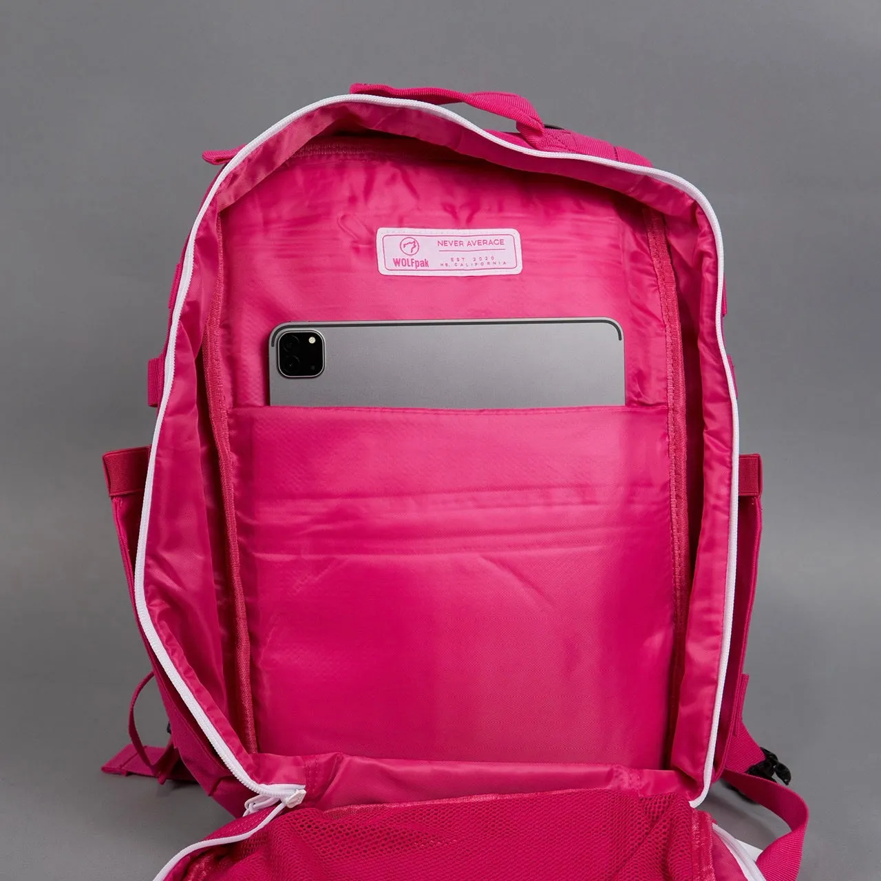 35L Backpack Pink Goddess w/Black Accents