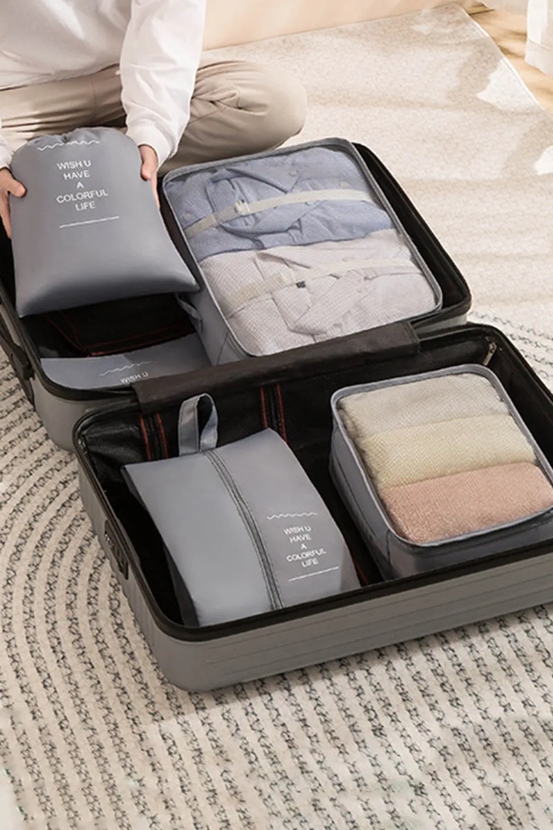 5SET LIGHTWEIGHT TRAVEL LUGGAGE ORGANIZER