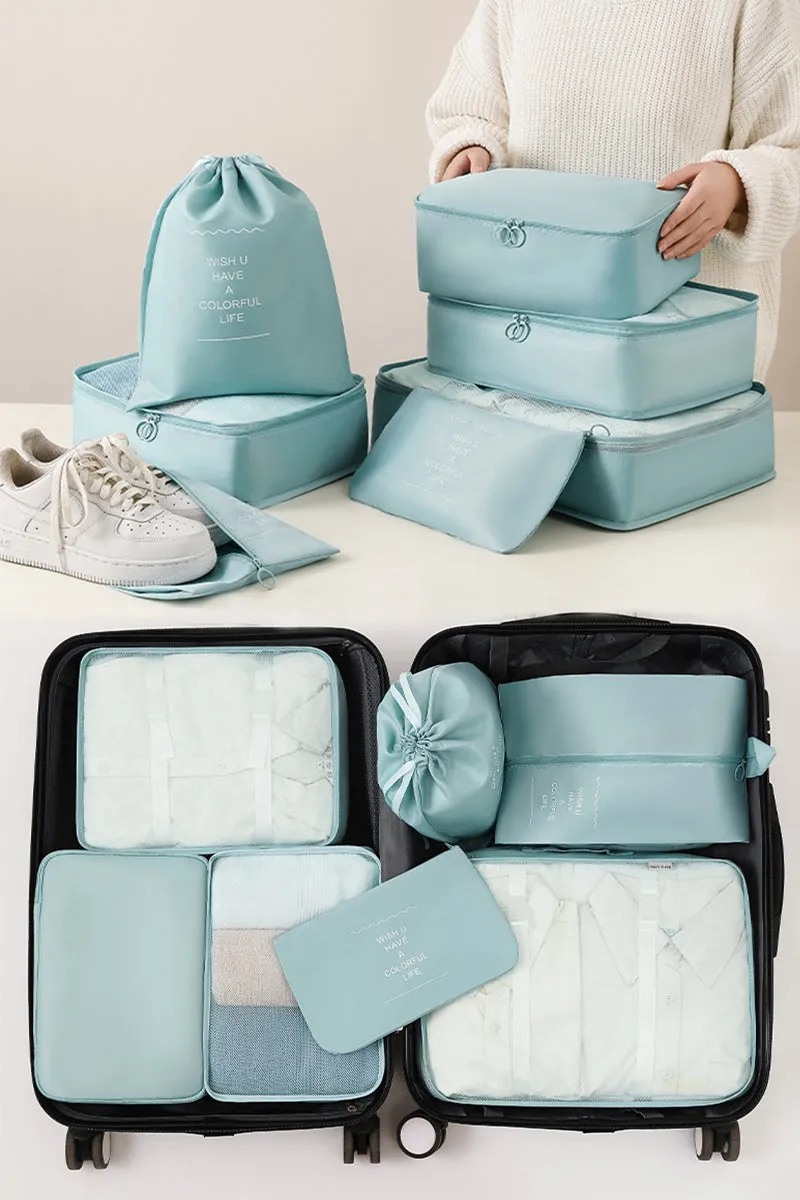 6 SET PACKING CUBES FOR SUITCASES,