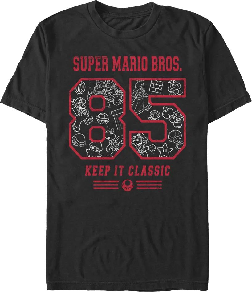 85 Keep It Classic Super Mario Bros. T-Shirt