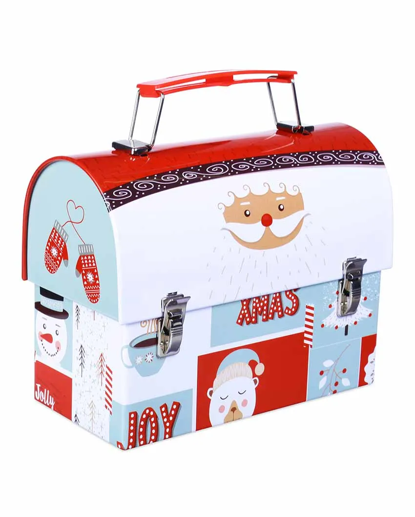 Abstract Santa Trunk Piggy Bank