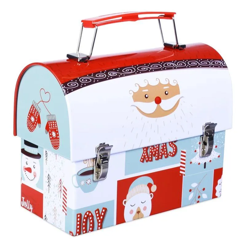 Abstract Santa Trunk Piggy Bank