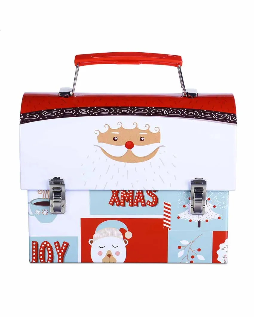 Abstract Santa Trunk Piggy Bank