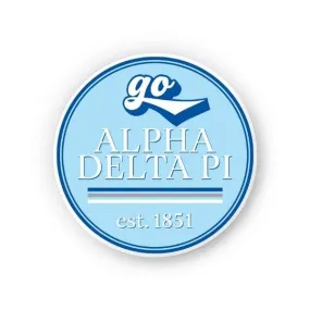 ADPi - Sorority Sticker - Go Design