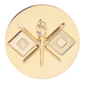 Army Enlisted Branch Insignia Lapel Disc - Signal Corps