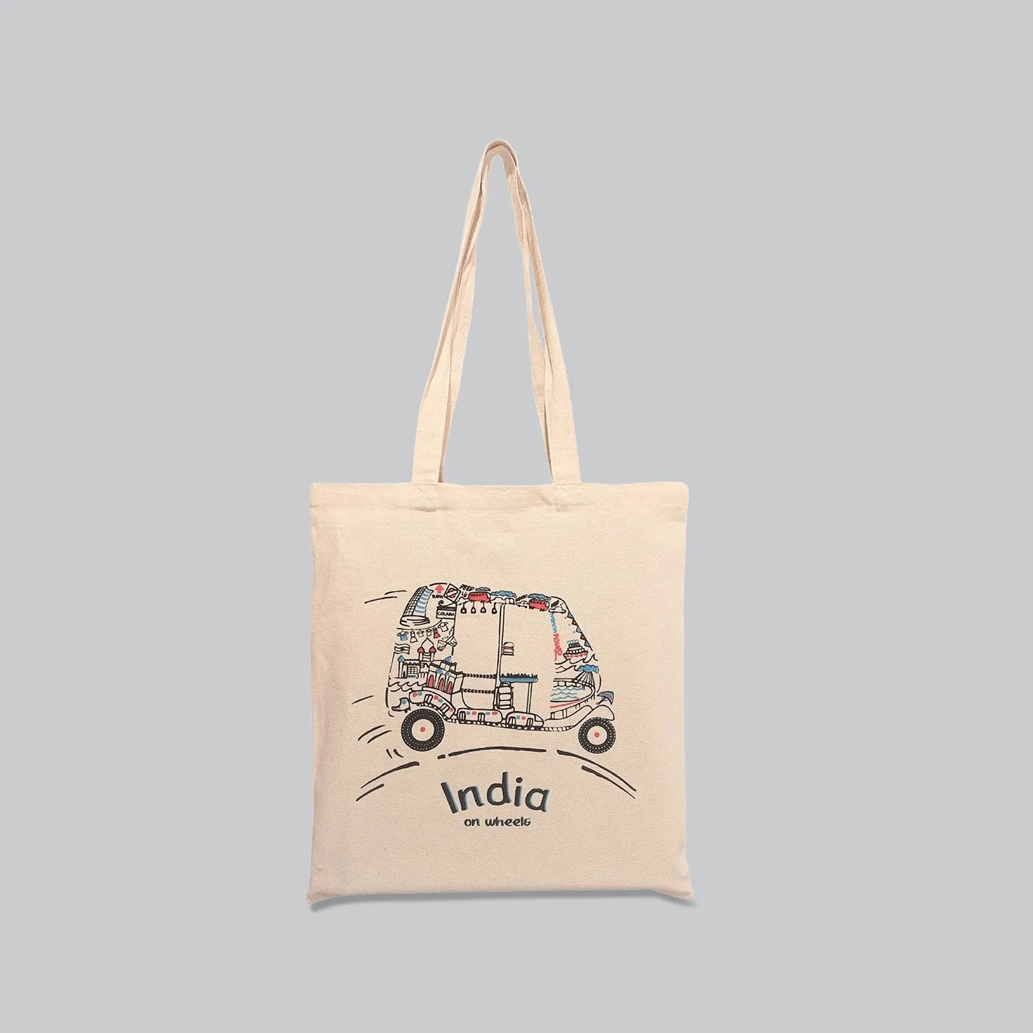 Auto Printed Tote Bag