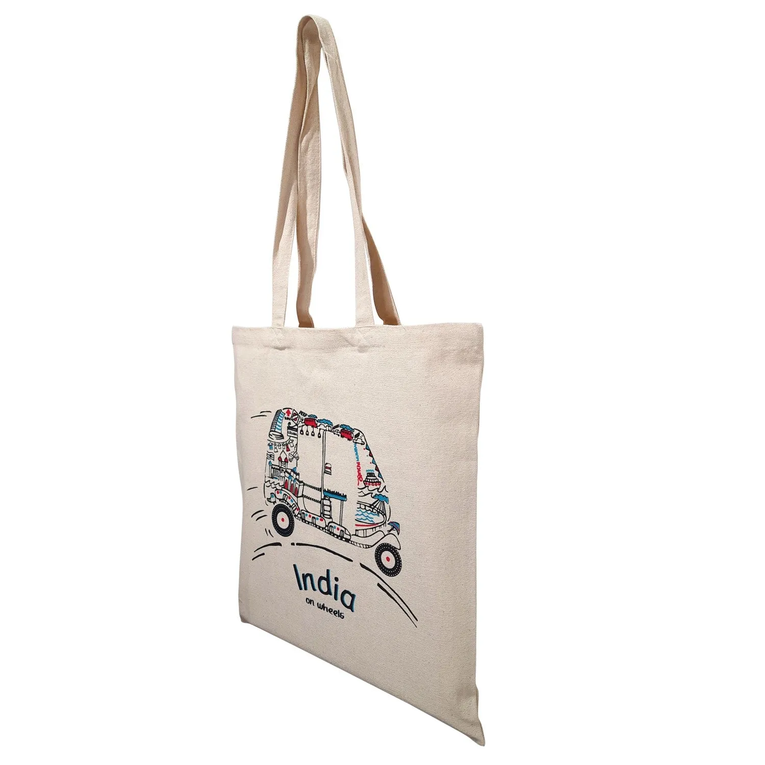 Auto Printed Tote Bag