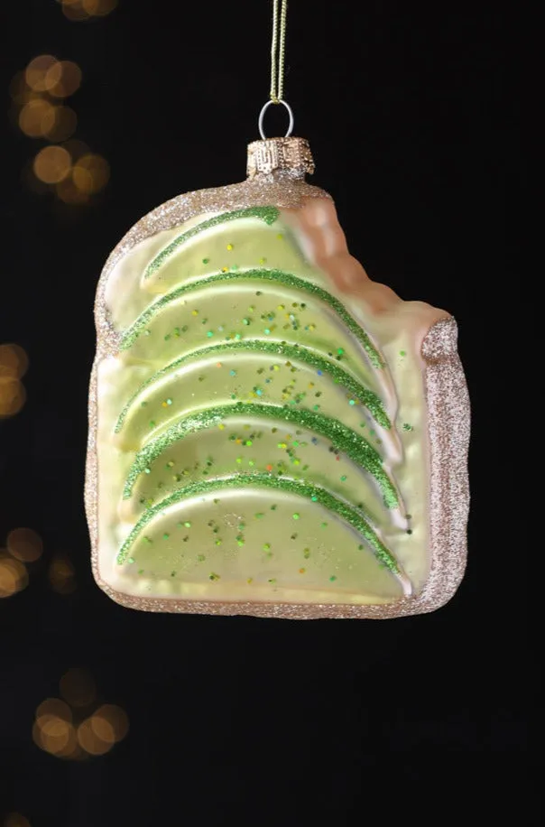 Avocado Toast Christmas Decoration