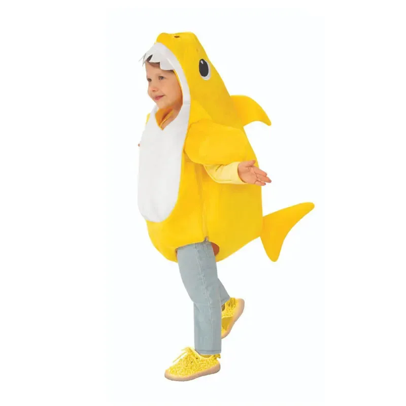 Baby Girl 3 Color Shark Party Costume Outfit