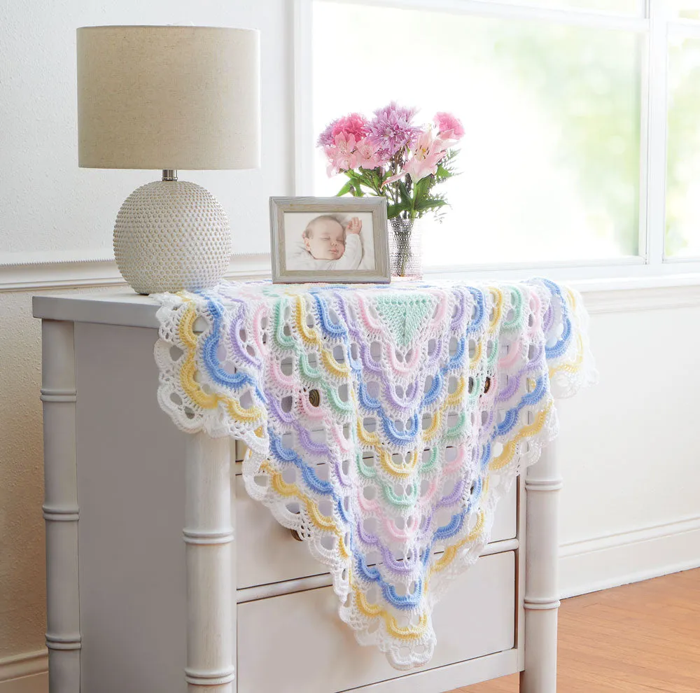 Baby Rainbows Blanket Pattern