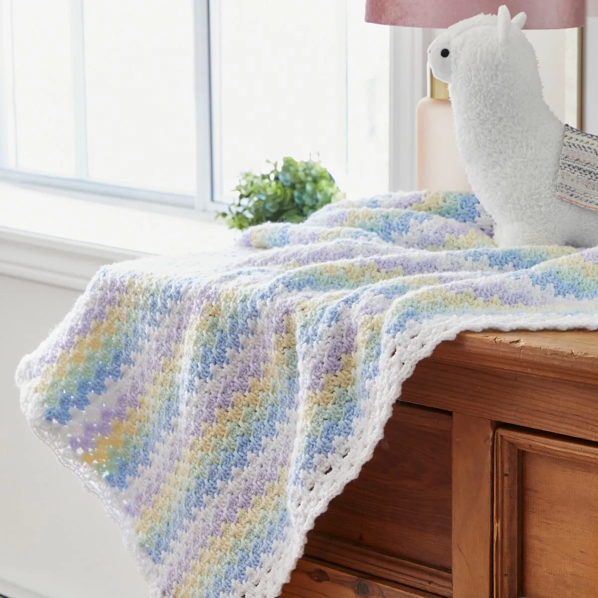 Baby Spike Stitch Blanket Pattern