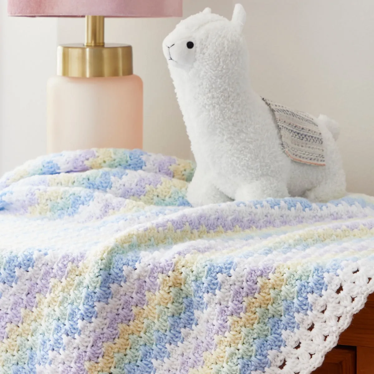 Baby Spike Stitch Blanket Pattern