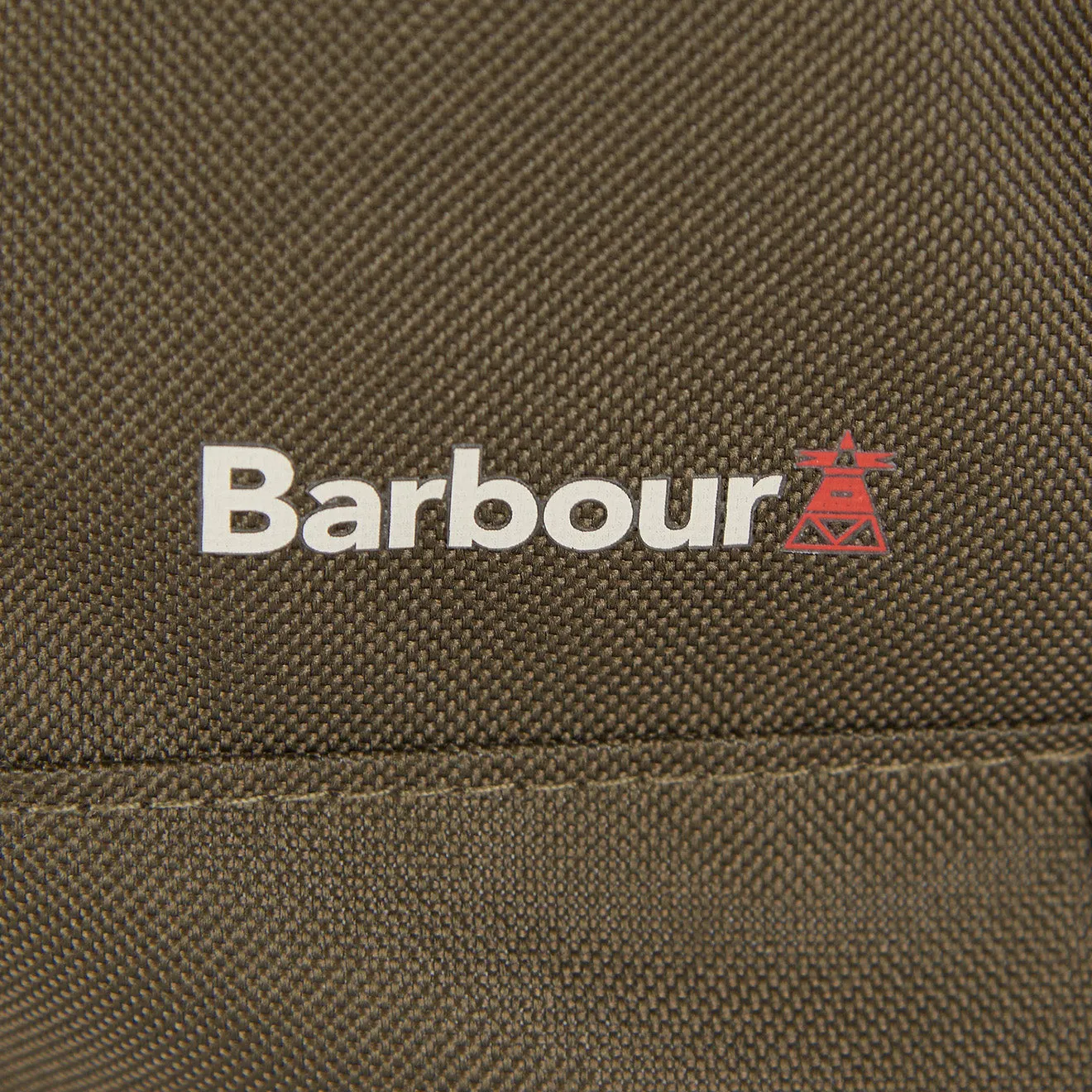 Barbour Arwin Canvas Tote Bag Olive / Black