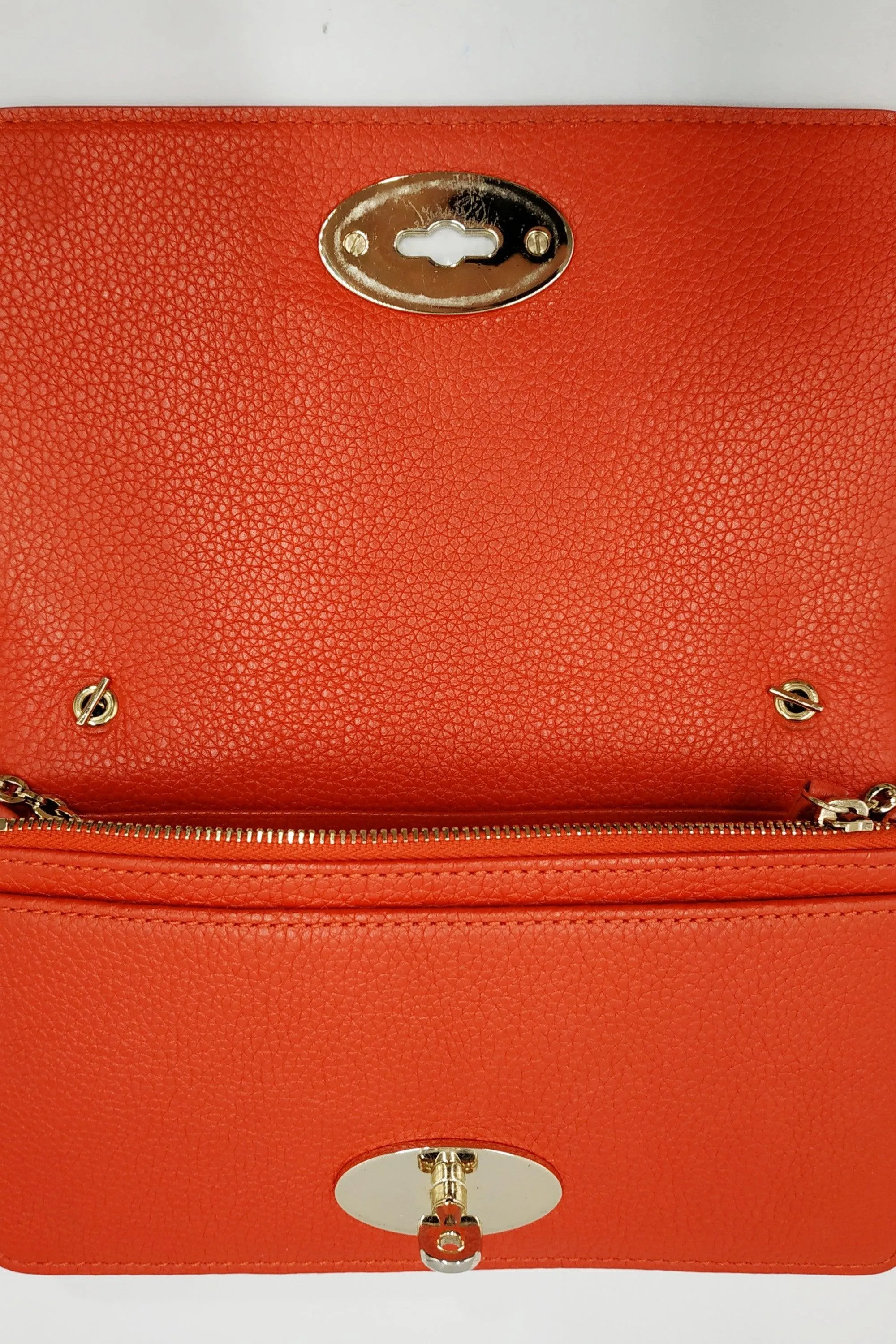 Bayswater Wallet on Chain Red