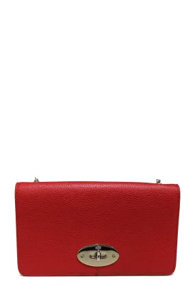 Bayswater Wallet on Chain Red