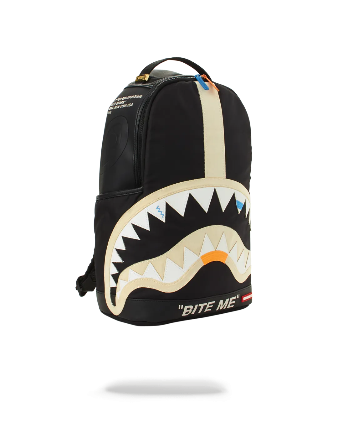 BITE ME SHARK (BLACK) BACKPACK