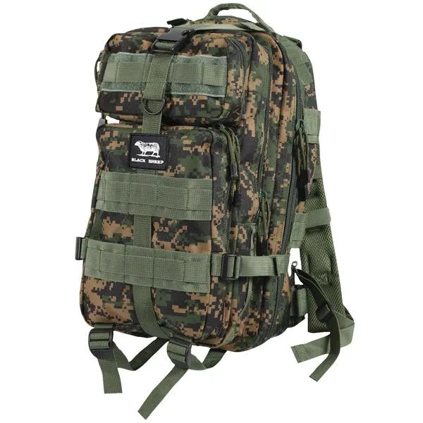 Black Sheep Tactical Backpack Medium Woodland Digital Camo