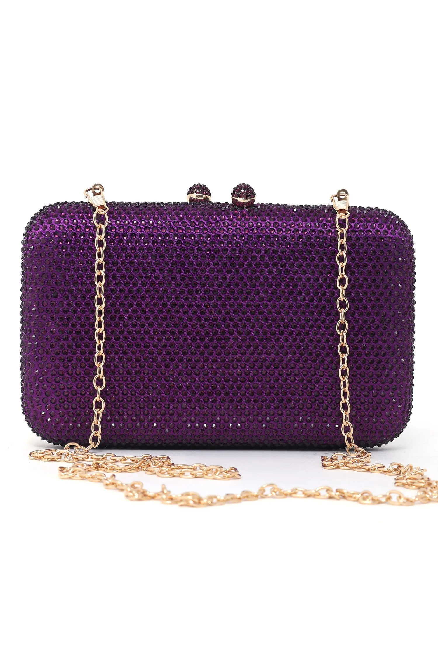 BLING CLUTCH-PURPLE