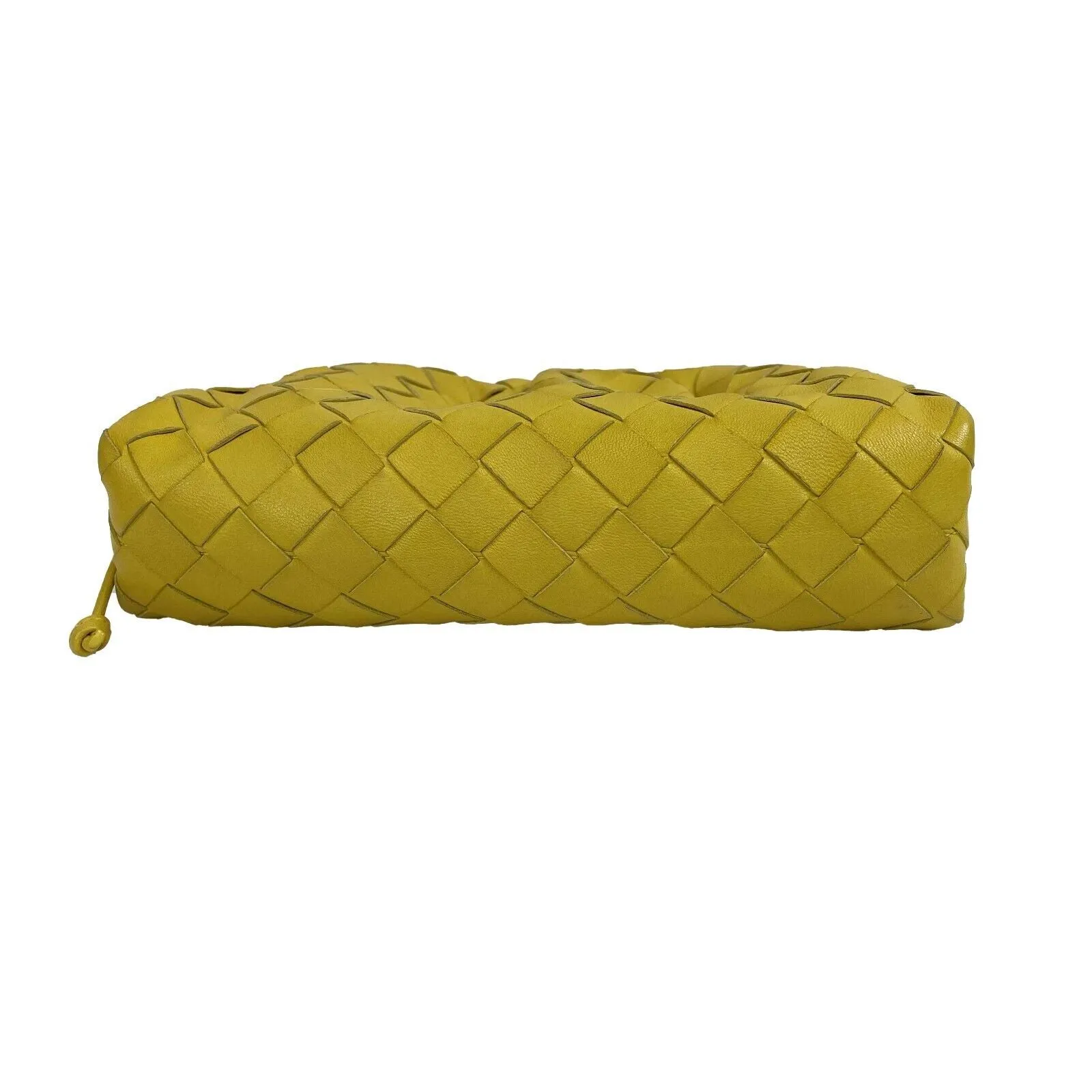 Bottega Veneta - Intrecciato Mini Pouch - Yellow Crossbody / Shoulder Bag