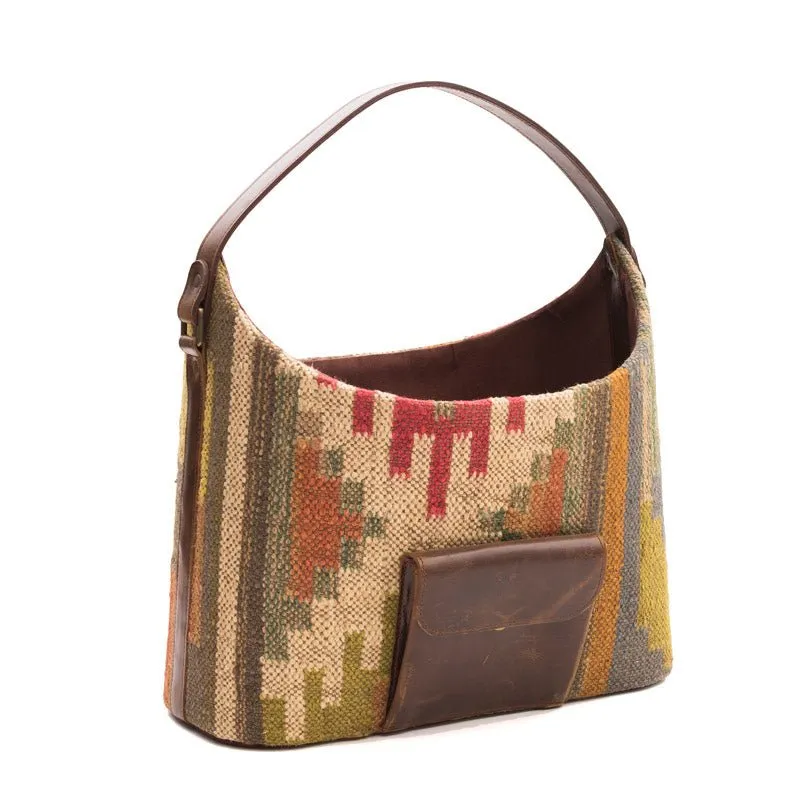 BRANDON- KILIM BASKET