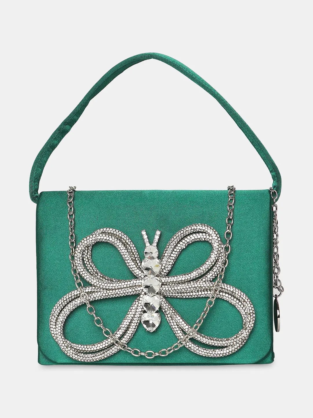 Caprese Ella Clutch Small Green