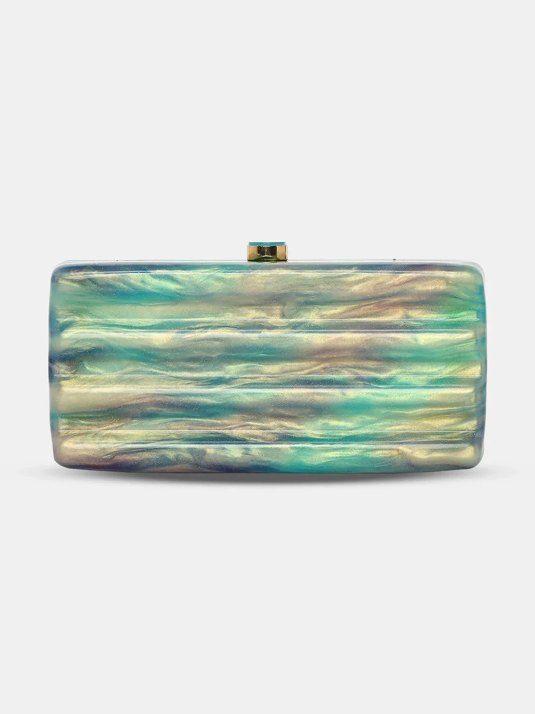 Caprese Gaina Clutch Small Blue