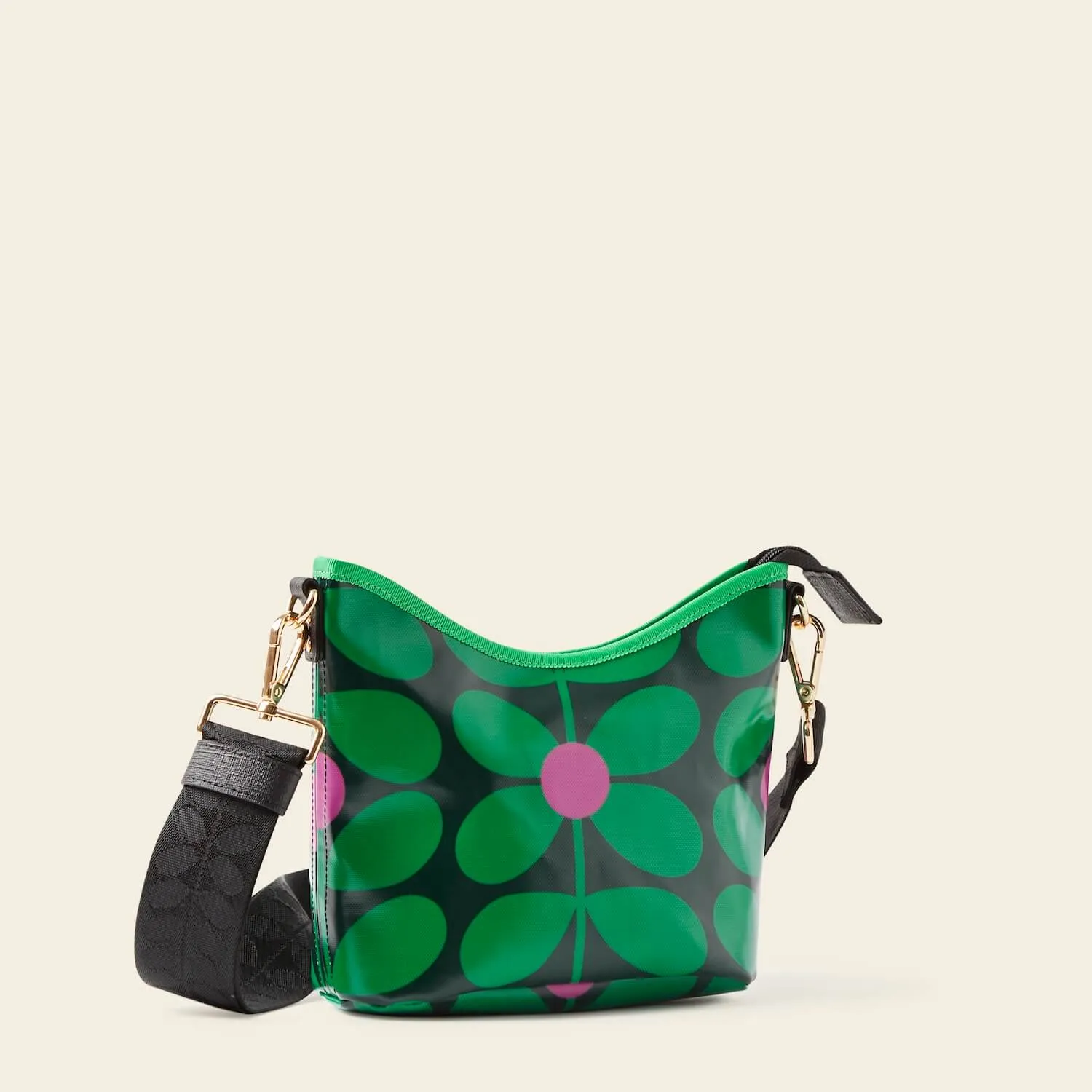 Carrymin Crossbody - Sixties Stem Emerald