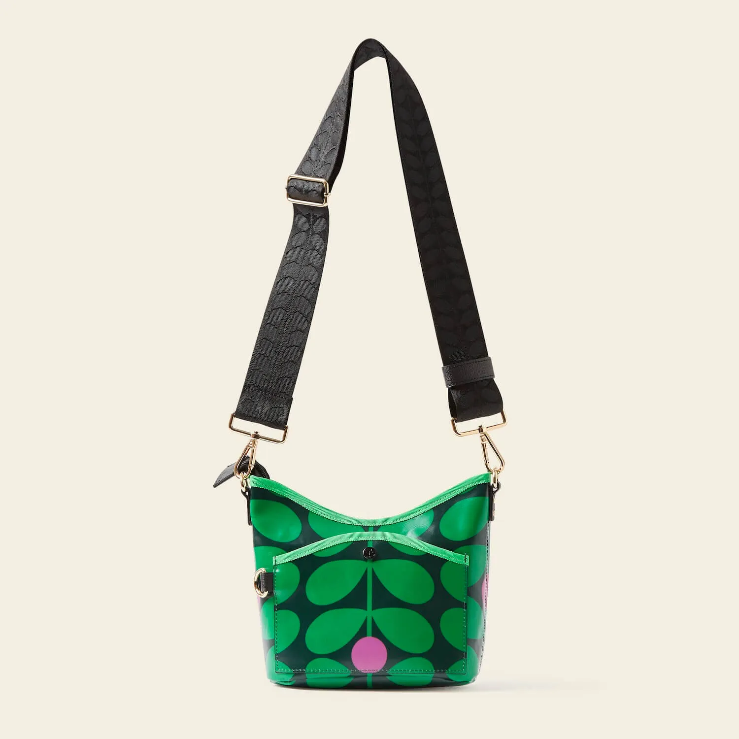 Carrymin Crossbody - Sixties Stem Emerald