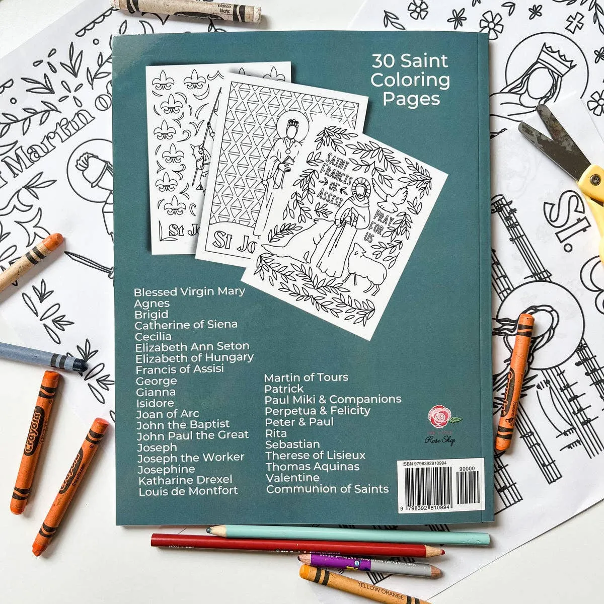 Catholic Coloring Book: My Saints Coloring Book