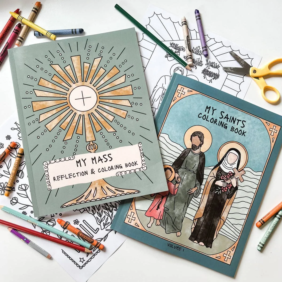 Catholic Coloring Book: My Saints Coloring Book