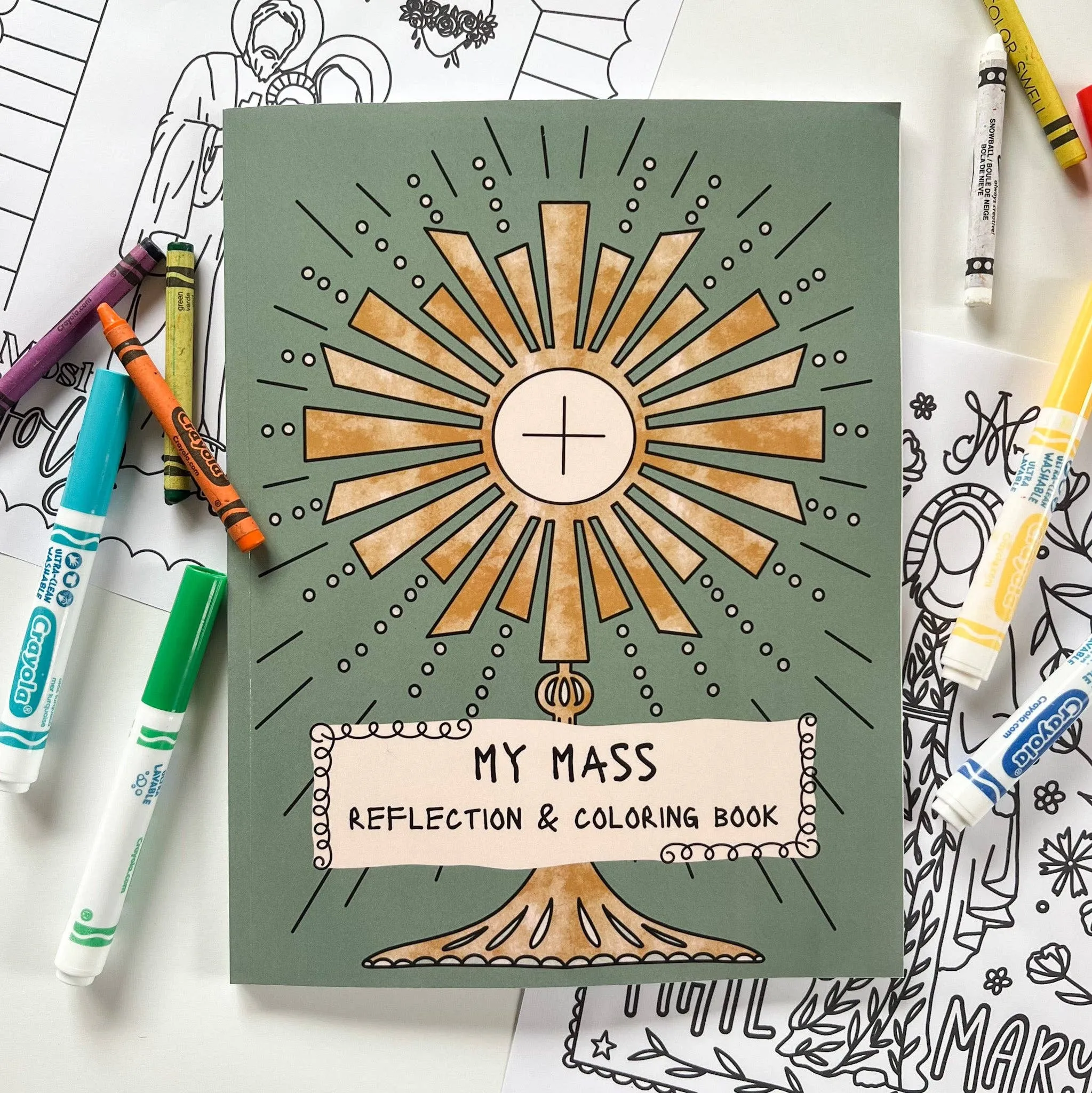 Catholic Coloring Book: My Saints Coloring Book