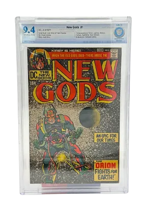 CGC 9.4 Graded New Gods Issue #1 Comic