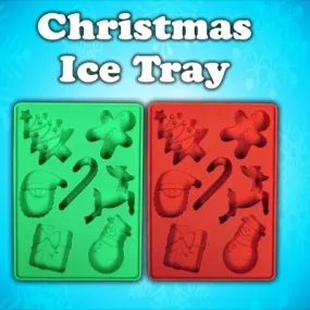 Christmas Ice Tray and Chocolate Mould Twin Pack