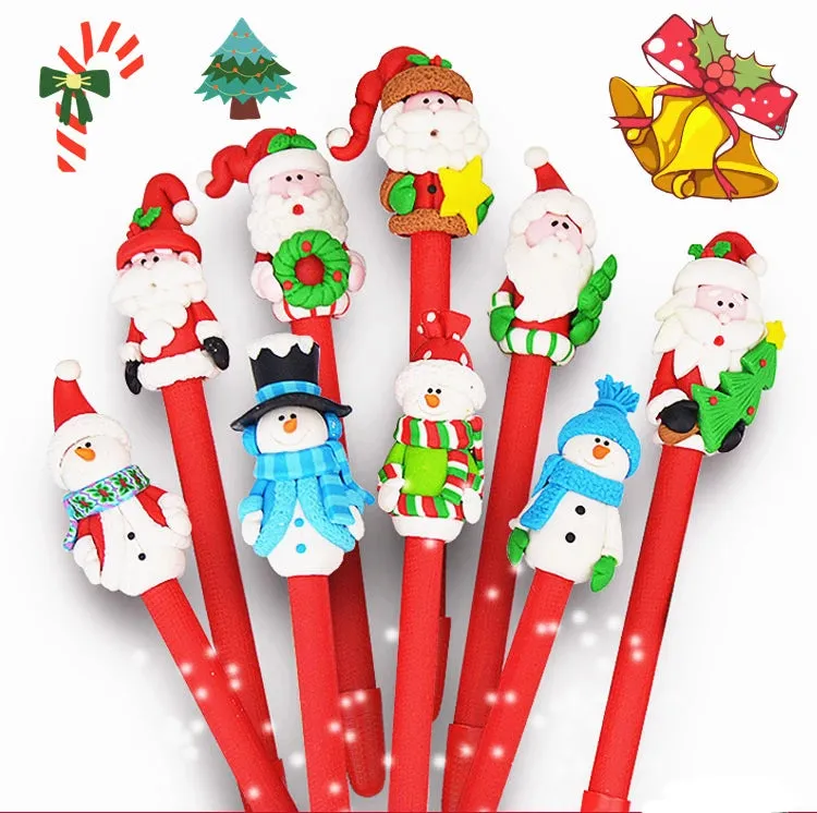 Christmas Pen Santa Claus Snowman Ballpoint Pen