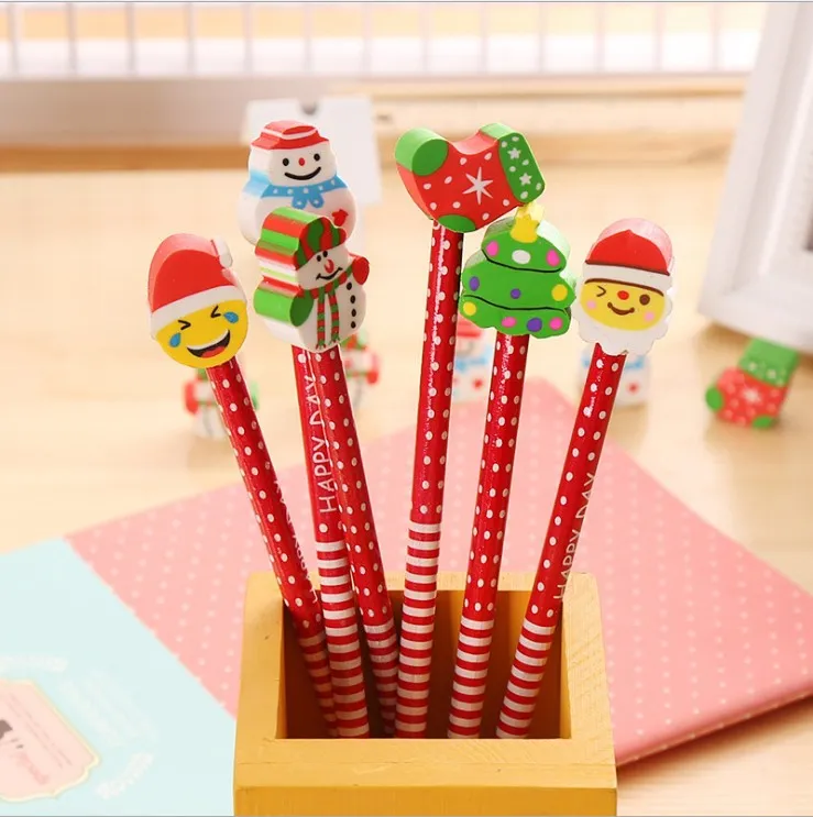 Christmas Pen Santa Claus Snowman Ballpoint Pen