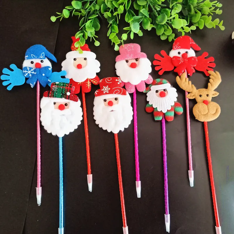 Christmas Pen Santa Claus Snowman Ballpoint Pen