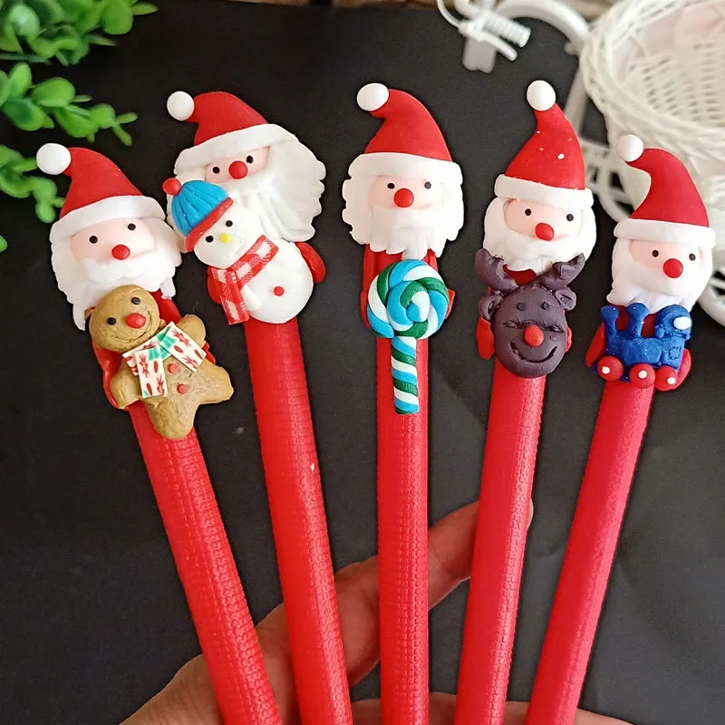 Christmas Pen Santa Claus Snowman Ballpoint Pen