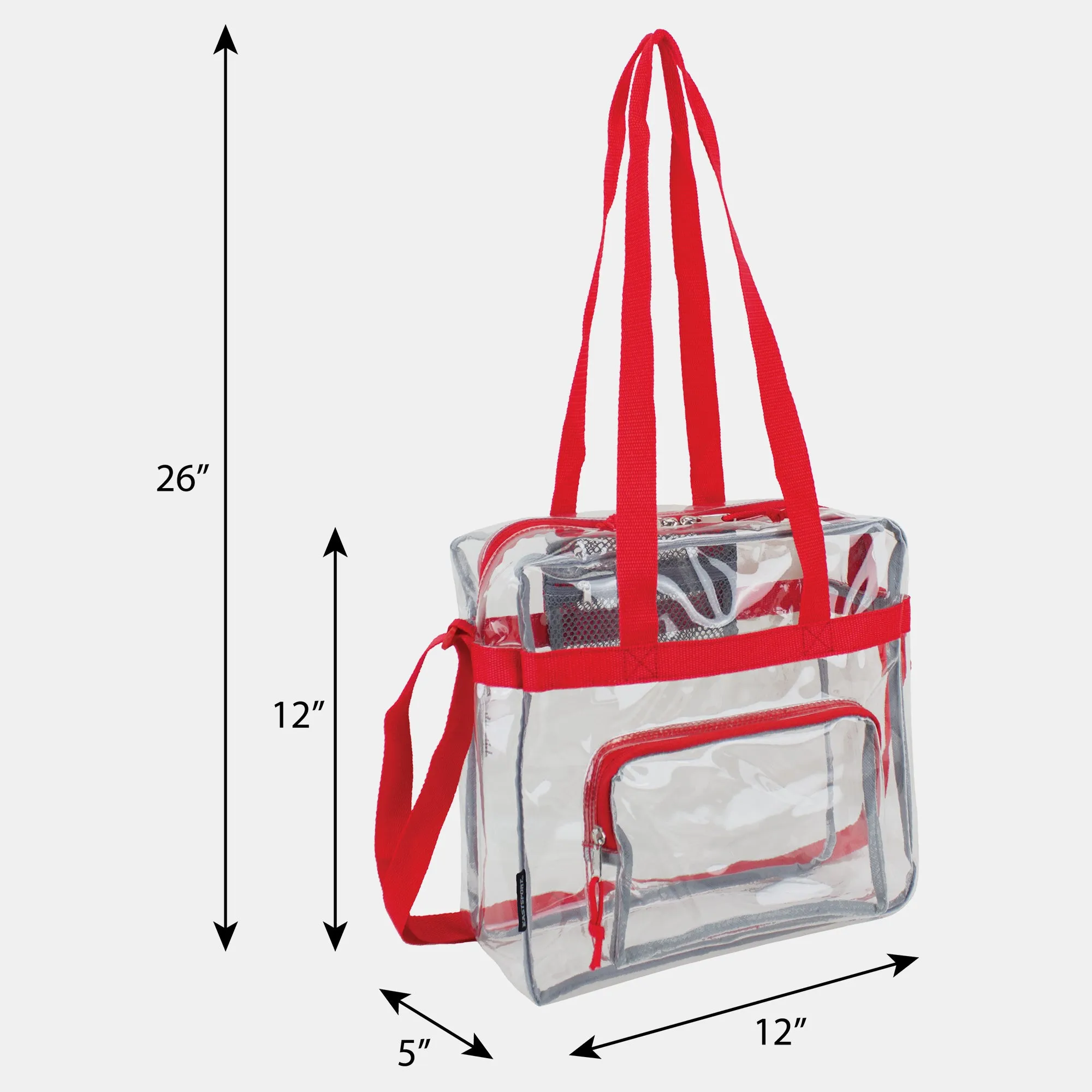 Clear Stadium Tote Bag