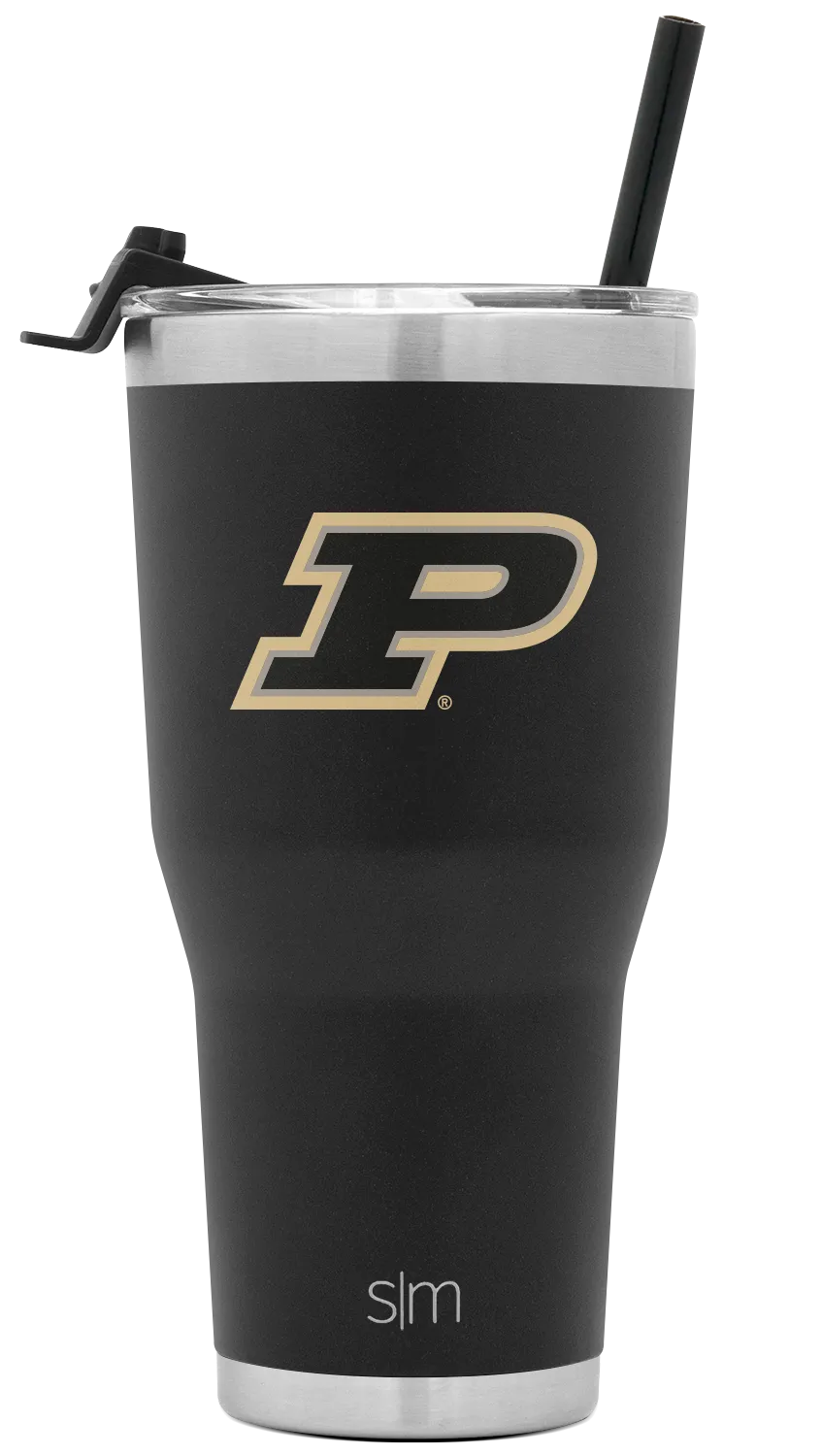 Collegiate Cruiser Tumbler with Flip Lid and Straw