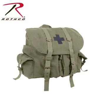 Compact Weekender Backpack With Cross