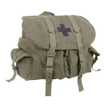 Compact Weekender Backpack With Cross