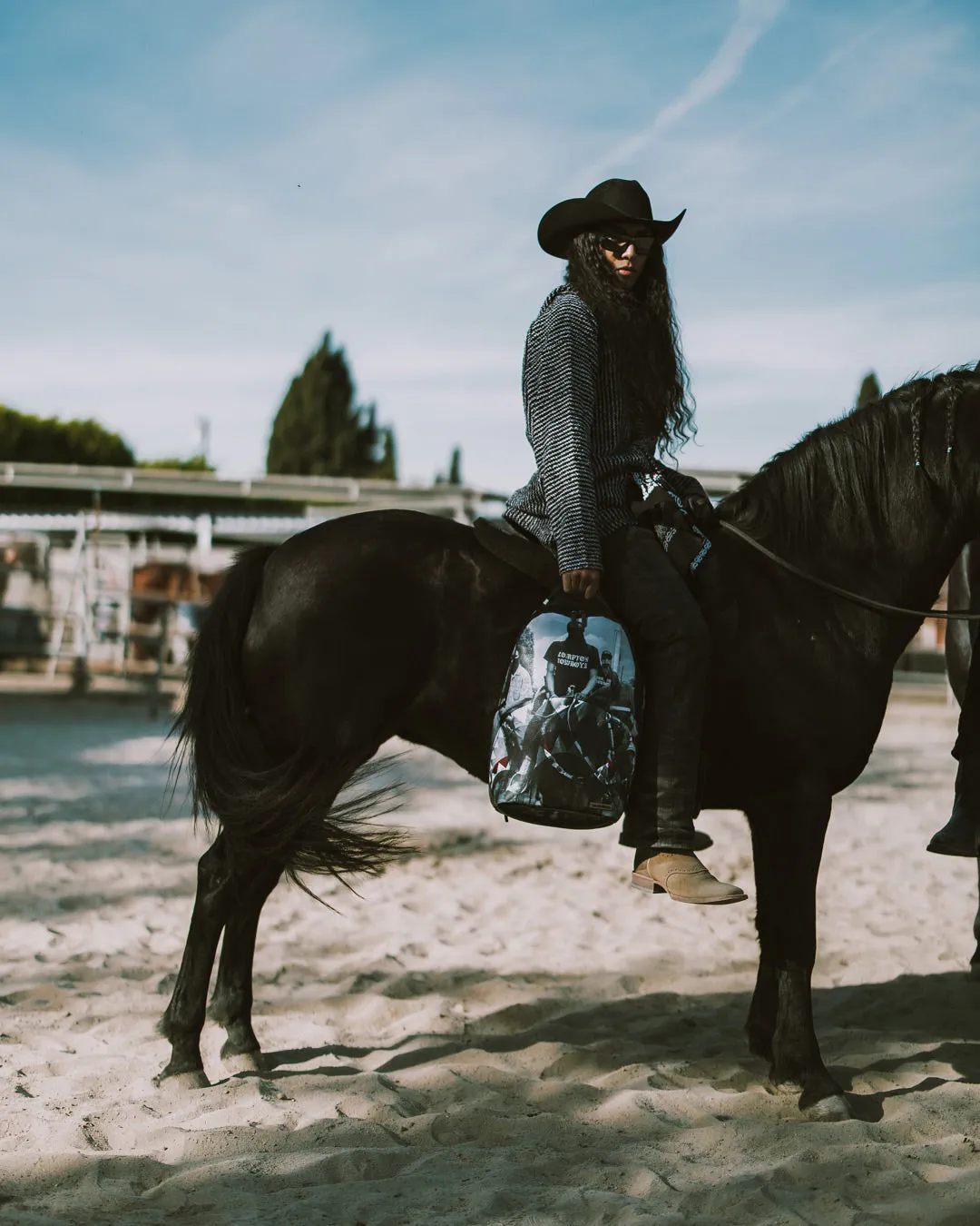 COMPTON COWBOYS RIDE ALONE BACKPACK