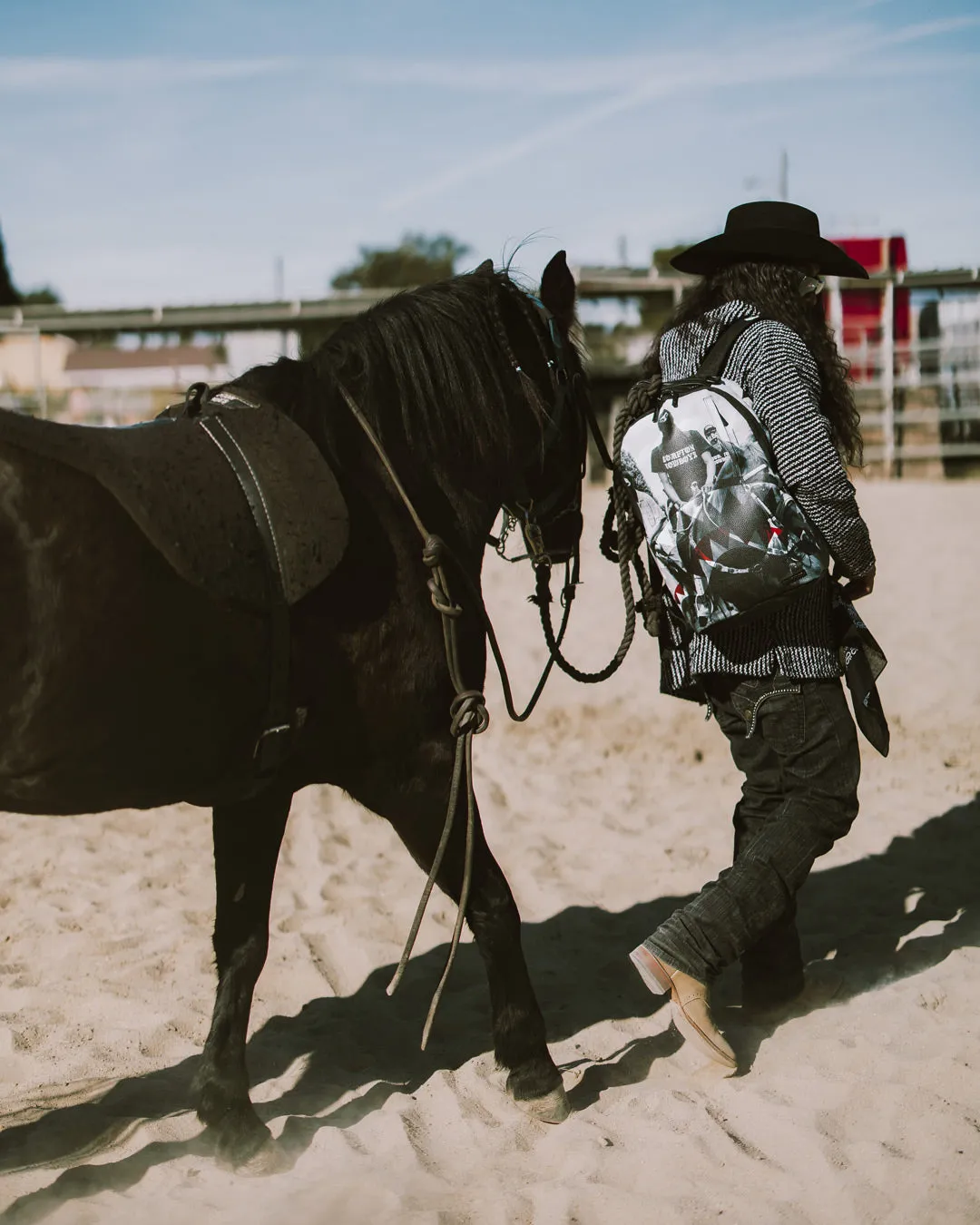 COMPTON COWBOYS RIDE ALONE BACKPACK