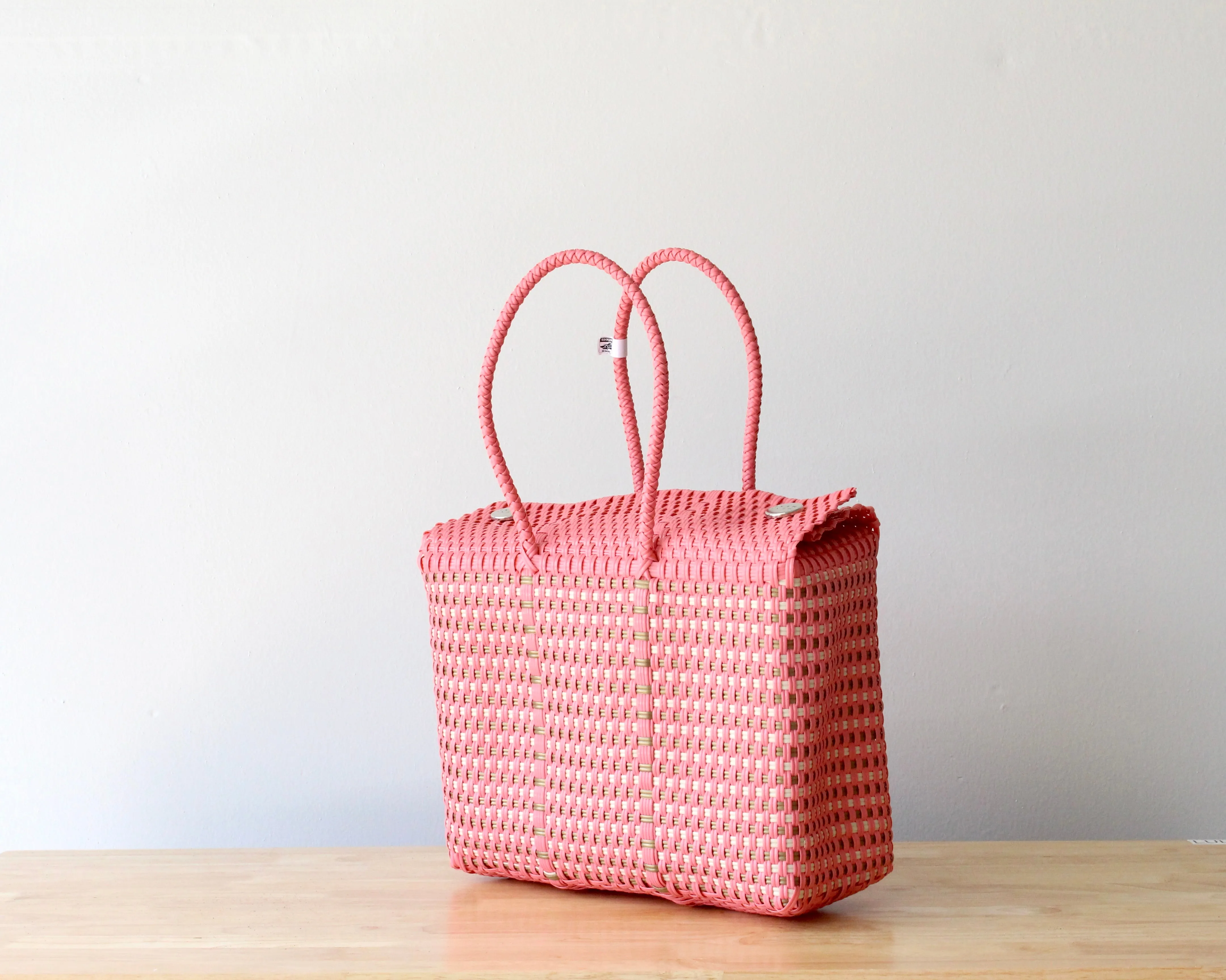 Coral & Gold Handbag by MexiMexi