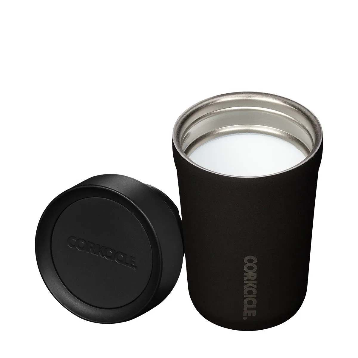 Corkcicle Commuter Cup 260ml - Ceramic Slate Insulated Stainless Steel Cup