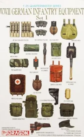 Dragon 1/35 WW2 German Infantry Equipment Set 1