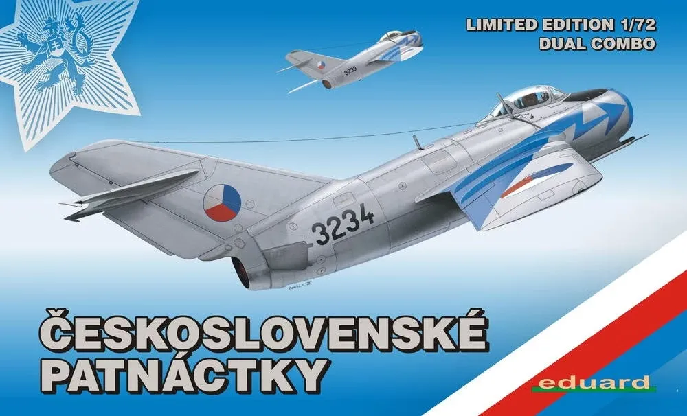 Eduard 1/72 Ceskoslovenske Patnactky - Czech MiG-15 Dual Combo