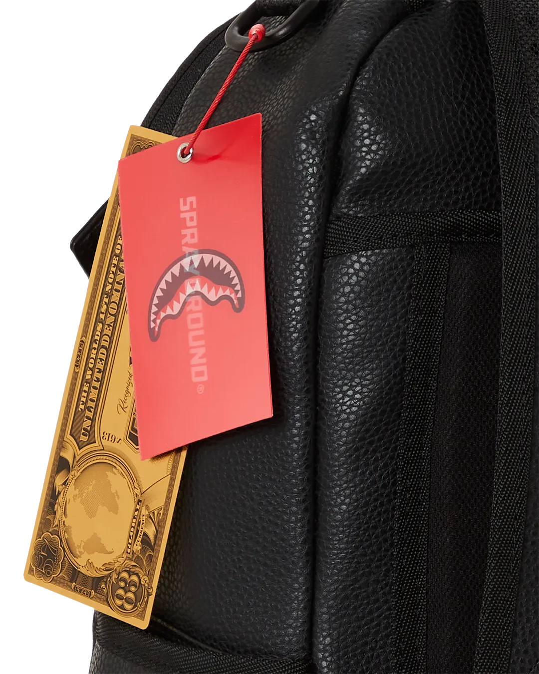 EMBOSSED SHARK TRAVELER BACKPACK (DLXV)